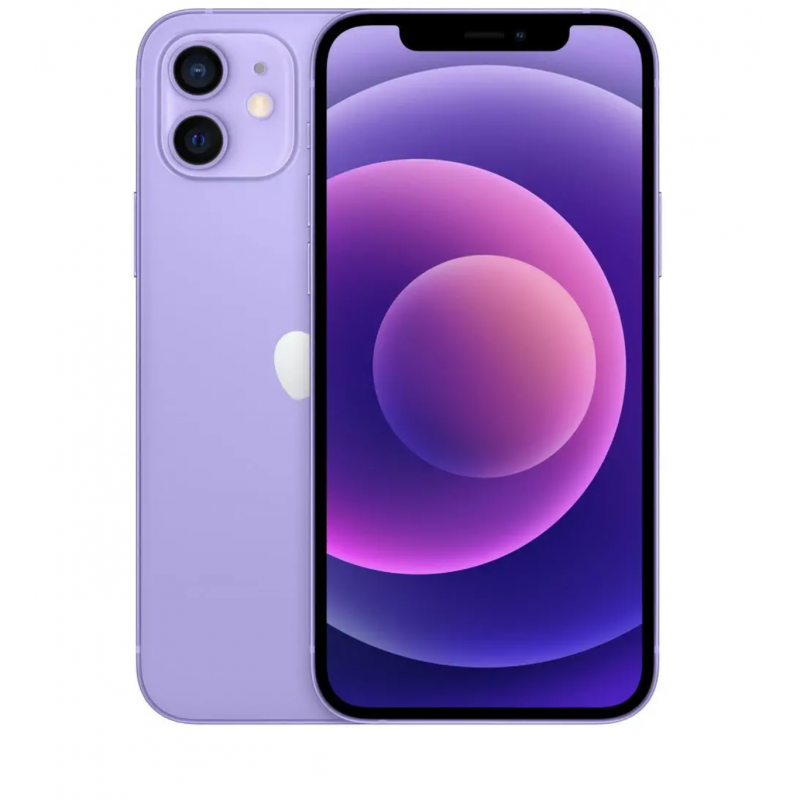 Apple iPhone 12 128GB Purple, trieda A, použitý, záruka 12 mes., DPH nemožno odčítať