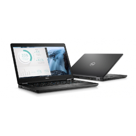 Dell Latitude E5480 i5-7300U 2,6 GHz, 8 GB DDR, 256 GB SSD, Trieda B, repas, záruka 12 mes.