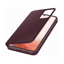 Samsung Flip case Clear View for Samsung Galaxy S22+ Burgundy